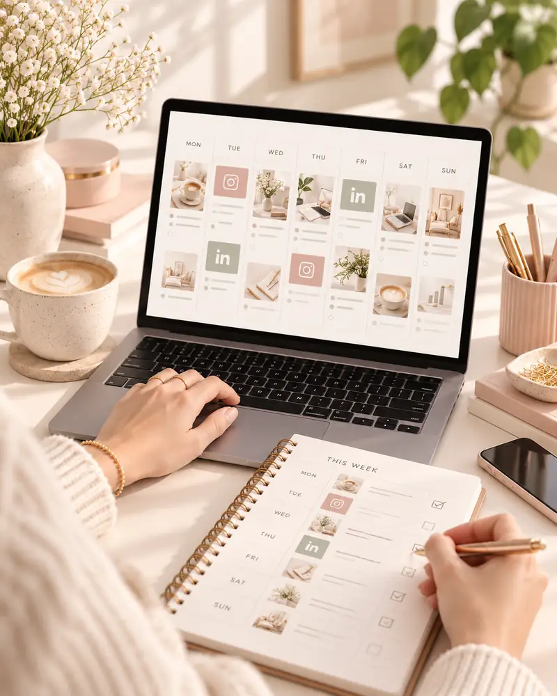 social media planning maken